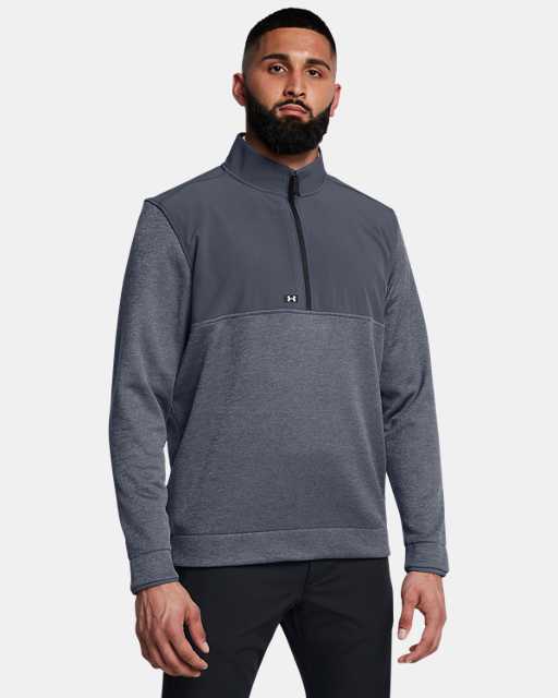 Chandail en molleton à demi-fermeture éclair UA Drive Storm pour hommes Chandail en molleton à demi-fermeture éclair UA Drive Storm pour hommes